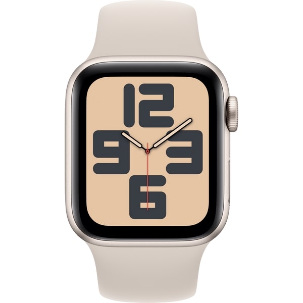 Apple Watch SE 2024 GPS 44mm Starlight  Aluminium, Sport Band, Starlight