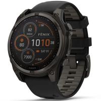 Garmin Fenix 8 47mm Solar Sapphire Titanium Carbon Gray | 010-02906-11