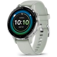 Garmin Venu 3S Silver Stainless Sage Grey