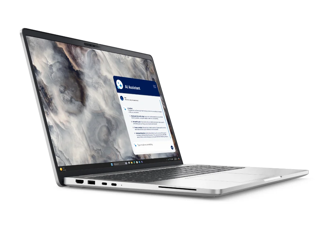 Ноутбук Dell Pro 16 Plus PB16250 (Intel Ultra 7 255U 3800MHz/16Gb/512Gb SSD/16"/1920x1200/Intel Iris Xe Graphics/Wi-Fi/Bluetooth/Windows 11 Home) Серый