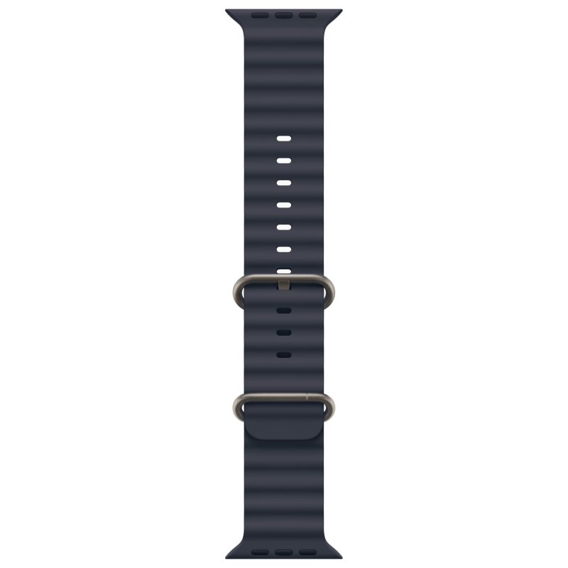 Watch Ultra 2 49mm (2024) Natural TI Navy Ocean Band