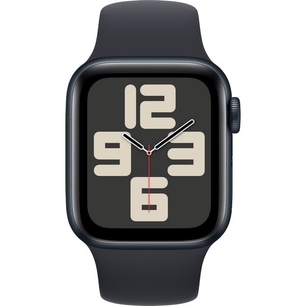 Apple Watch SE 2024  GPS 44mm Midnight Aluminium Sport Band