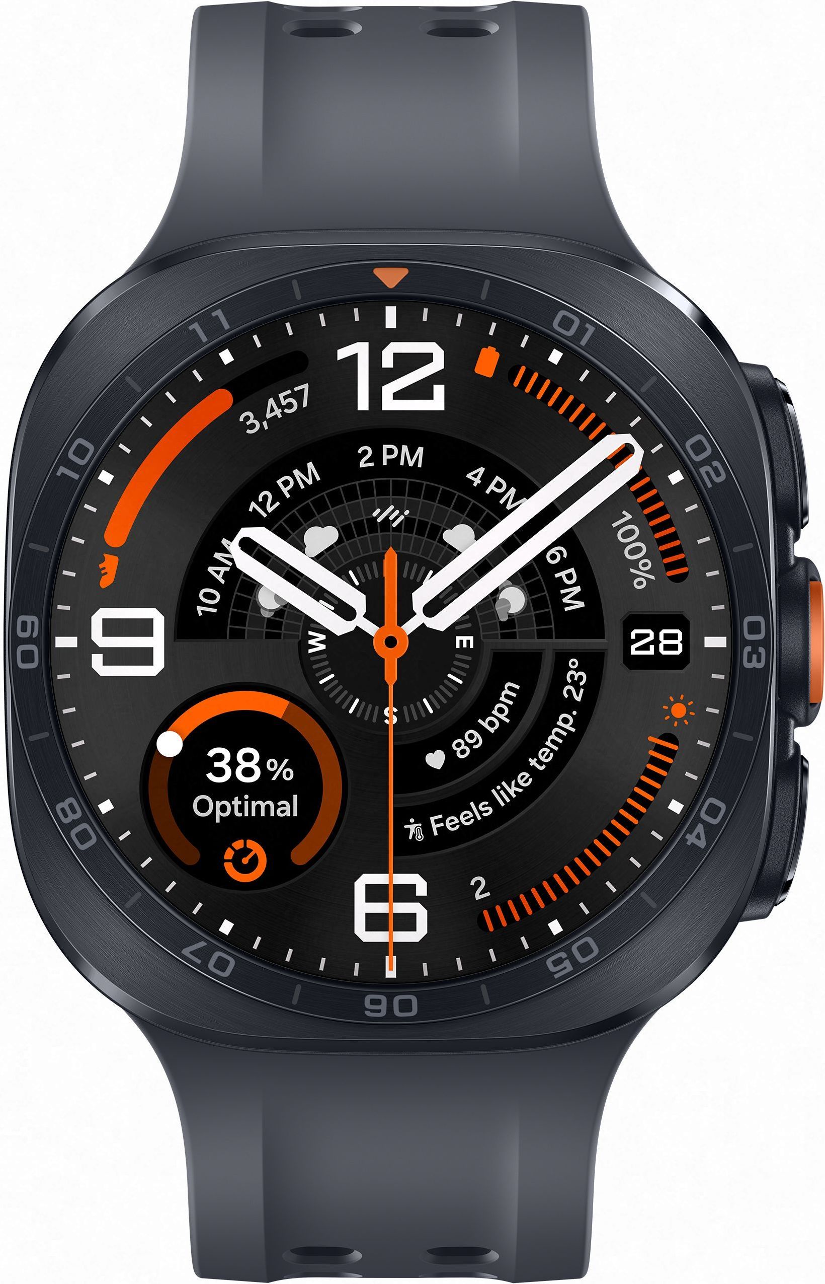 Samsung Galaxy Watch Ultra 2 LTE 47мм, Titanium Gray (2026)