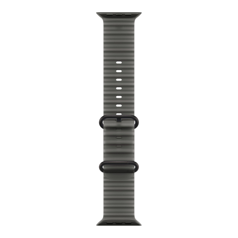 Apple Watch Ultra 4 (49 mm) - Titanium "Black" + Ocean Band "Translucent Black"