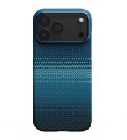 Чехол Pitaka Ultra-Slim Case Moonrise для iPhone 17 Pro Max (синий)