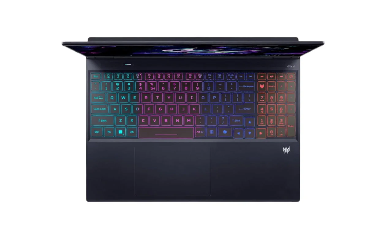Ноутбук Acer Predator Helios Neo 16S PHN16S-71-98RF (Intel Core Ultra 9 275HX 2100MHz/32Gb/2048Gb SSD/16.0/2560х1600/240Hz/OLED/Nvidia Geforce RTX 5070ti 12Gb/Windows 11 Home) Черный 