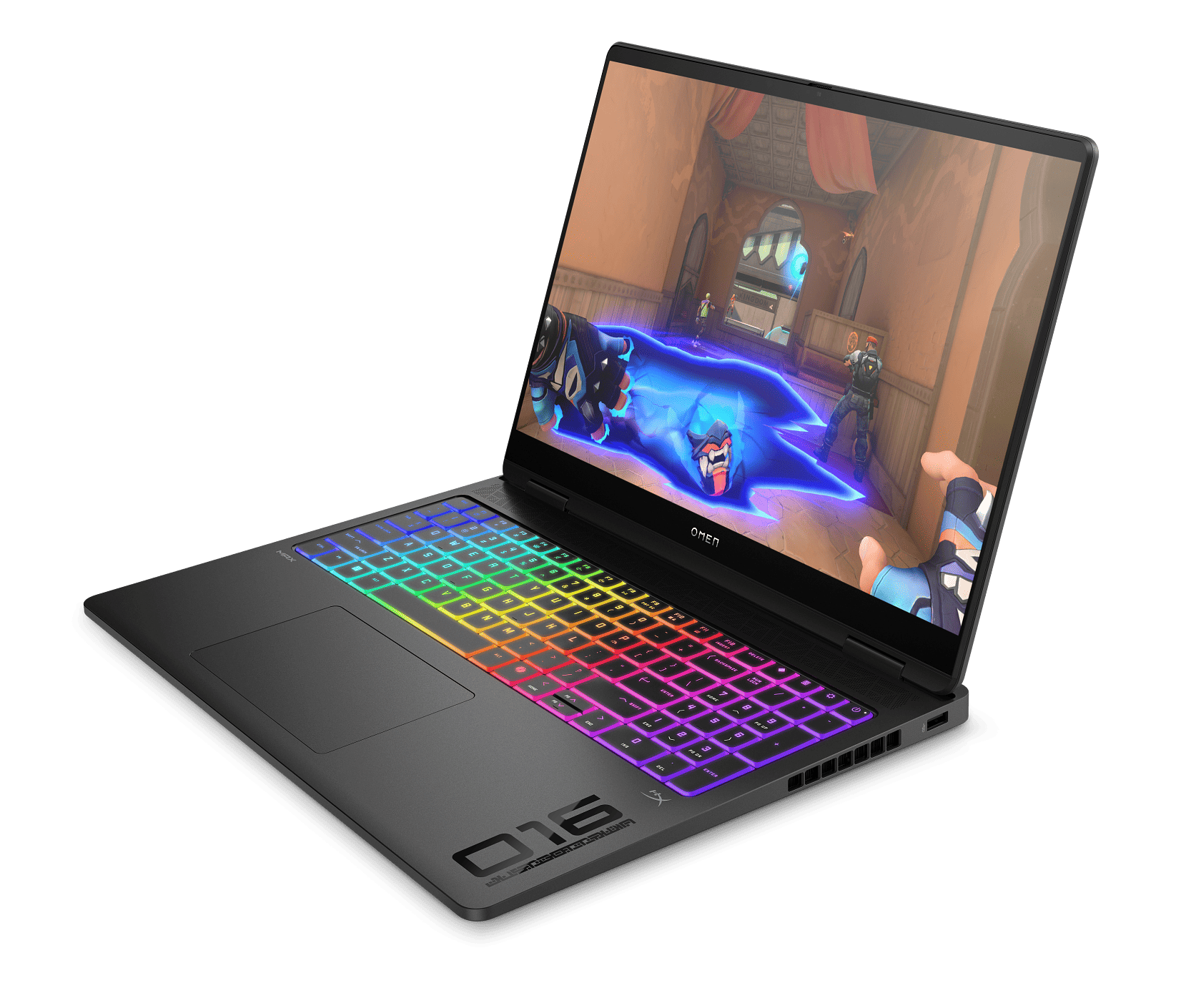 Игровой ноутбук HP Omen 16 MAX 16z-ak000 32Gb 1Tb (AMD Ryzen AI 9 HX 375 3300 MHz/32GB/1024GB SSD/16.1"/2560x1600/240Hz/NVIDIA GeForce RTX 5060 8Gb/Wi-Fi/Bluetooth/Windows 11) Черный