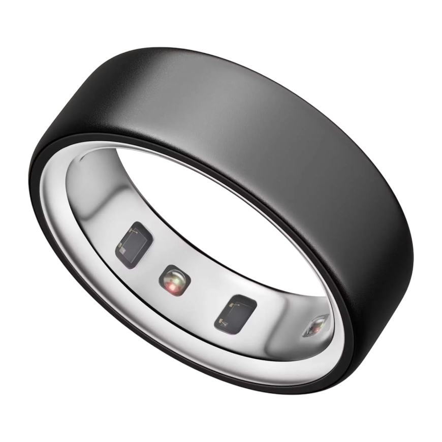 Умное кольцо Oura Ring 4 (Матовый чёрный | Stealth)
