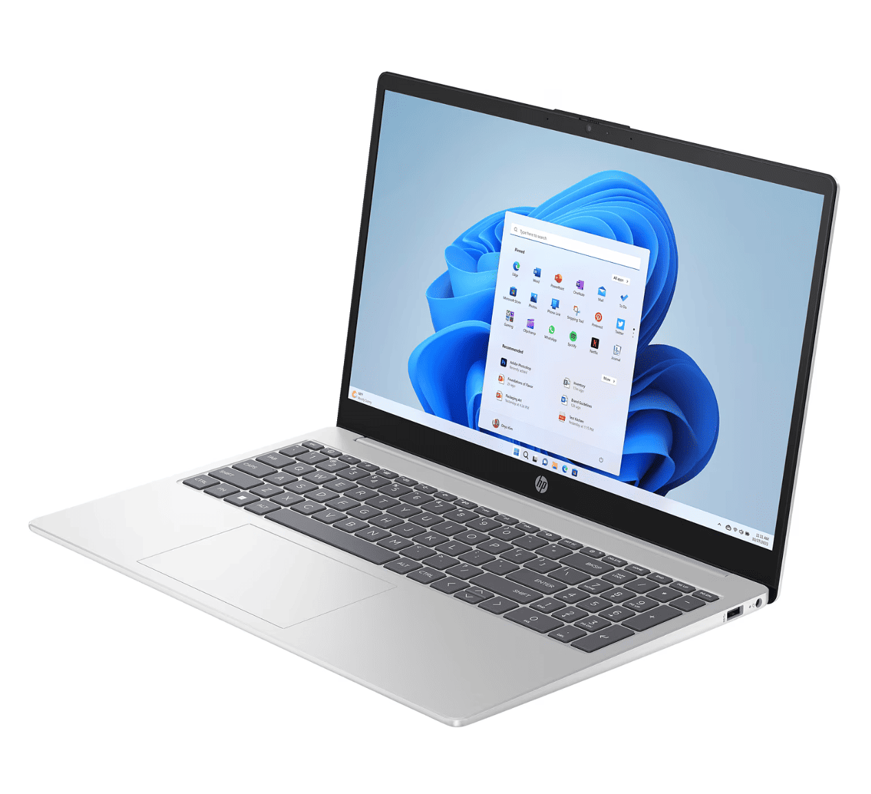 Ноутбук HP Laptop 15 15-fd0057st (Intel Core i7-1355U 3700MHz/16GB/512GB SSD/15.6/1920x1080/intel Iris Xe Graphics/Wi-Fi/Bluetooth/Windows 11 home) Серый