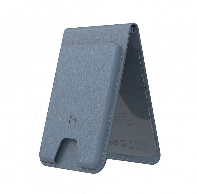 Кошелек-кардхолдер Magssory Geotag Magnetic Cobalt