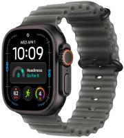 Apple Watch Ultra 4 (49 mm) - Titanium "Black" + Ocean Band "Translucent Black"
