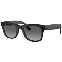 Ray-Ban Meta Wayfarer RW4008 (Mate Black) (линзы -Polar Gradient Graphite) Size 53