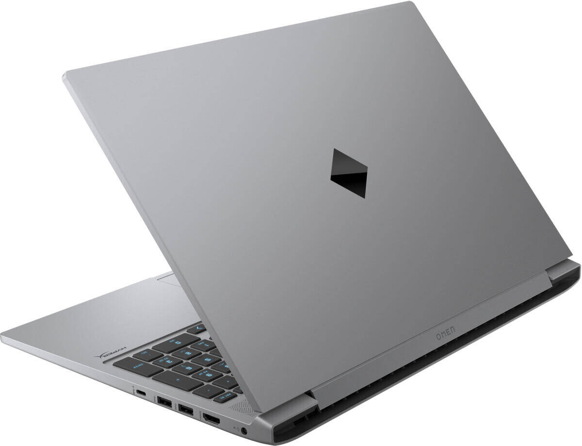 Игровой ноутбук HP OMEN 16-ap0053dx (AMD Ryzen 9 8940HS 0000 MHz/32GB/1024GB SSD/16.0"/1920x1200/144Hz/NVIDIA GeForce RTX 5060 8Gb/Wi-Fi/Bluetooth/Windows 11 Home) Серый