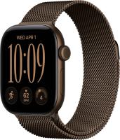 Apple Watch Series 12 (42 mm) - Aluminum "Dark Bronze" + Titanium Milanese Loop "Dark Bronze"