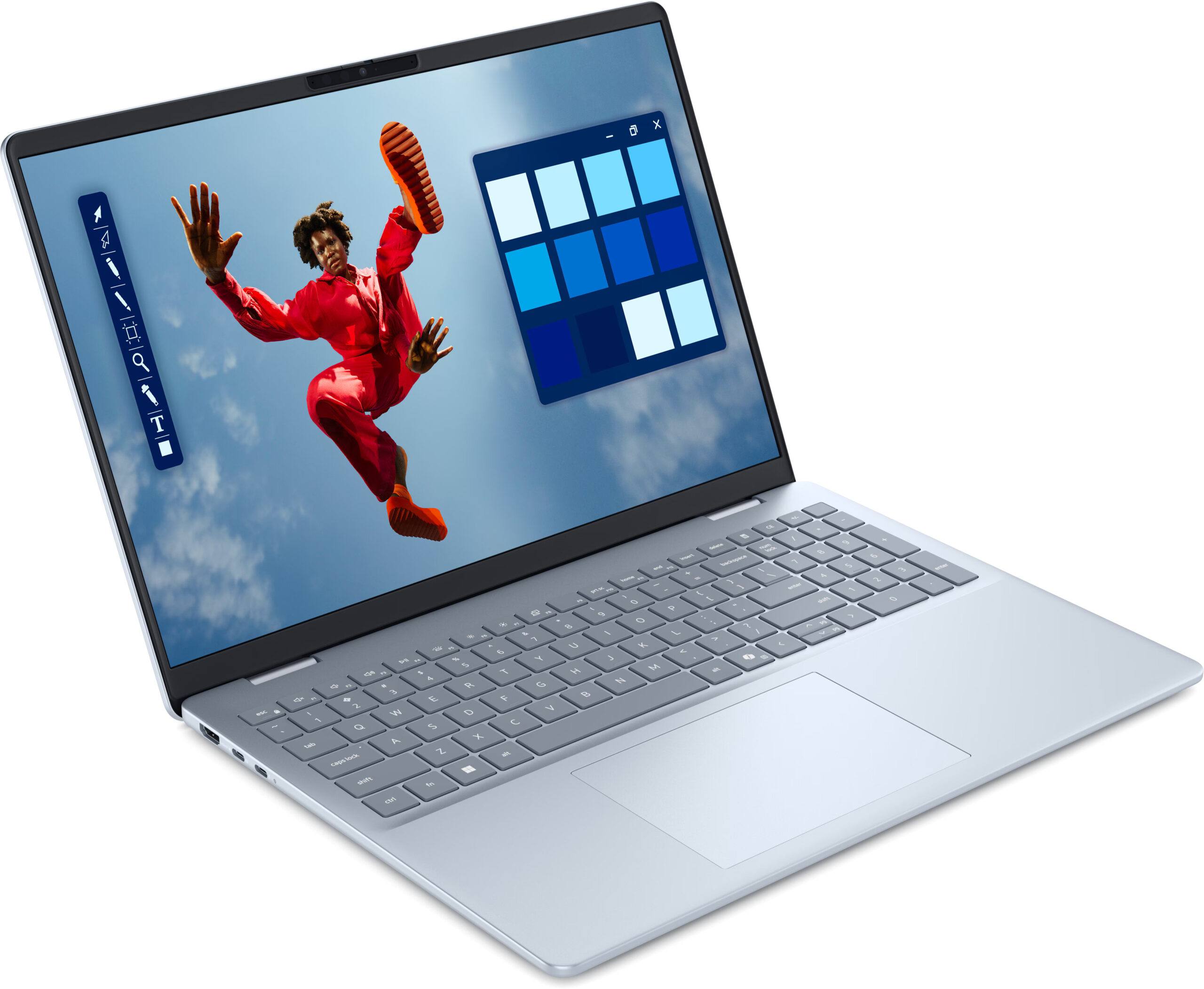 Ноутбук DELL 16 Plus DB16250 (Intel Core Ultra 7 256V 2200MHz/16Gb/1024Gb SSD/16.0"/2560x1600/Touch/Intel Arc Graphics/Windows 11 Home) Серый