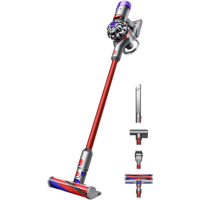 Dyson V8 SV10K Slim Fluffy Nickel/Red