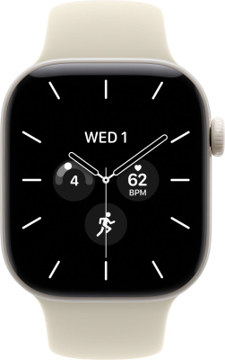 Apple Watch Series 12 (42 mm) - Ceramic "Pearl White" + Sport Band "Sand"