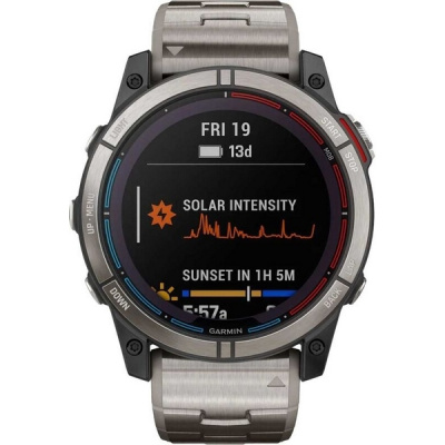 Garmin Quatix 7X Sapphire Solar Silver
