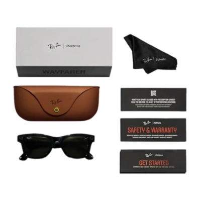 Ray-Ban Meta Wayfarer RW4006 (Shiny Black) (линзы Clear - прозрачные 