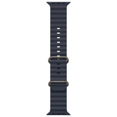 Watch Ultra 2 49mm (2024) Natural TI Navy Ocean Band
