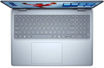 Ноутбук DELL 16 Plus DB16250 (Intel Core Ultra 7 256V 2200MHz/16Gb/1024Gb SSD/16.0"/2560x1600/Touch/Intel Arc Graphics/Windows 11 Home) Серый
