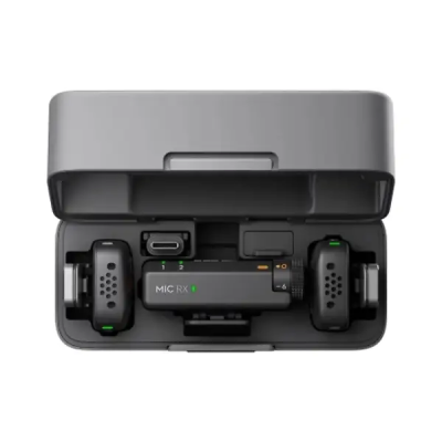 Комплект беспроводных микрофонов DJI Mic Mini (2 TX + 1 RX + Зарядный футляр)