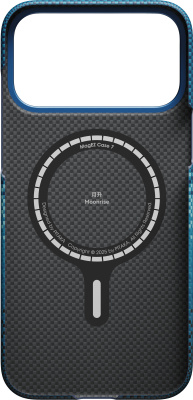 Чехол Pitaka Ultra-Slim Case Moonrise для iPhone 17 Pro Max (синий)