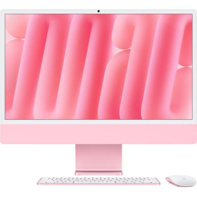 Apple iMac 24" Retina 4,5K 2024 (Apple M4, 10-Core CPU, 10-Core GPU), 16/512GB Pink