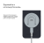 Кошелек-кардхолдер Magssory Geotag Magnetic Blue