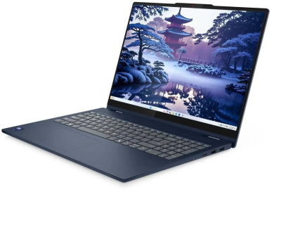 Ноутбук Lenovo IdeaPad 5 2-in-1 16 83KU000QUS (AMD Ryzen AI 7 350 2000MHz/16Gb/512Gb SSD/16.0/1920х1200/Touch/AMD Radeon 860M/Windows 11 Home) Синий 