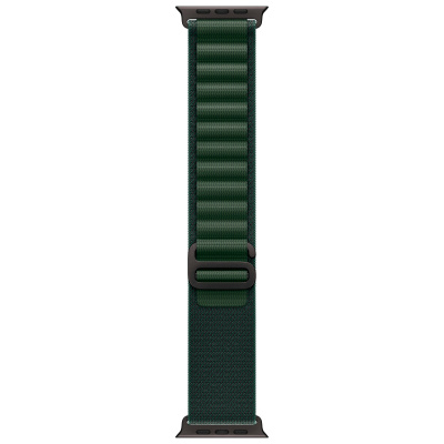 Watch Ultra 2 49mm (2024) Black Ti Dark Green Alpine Loop