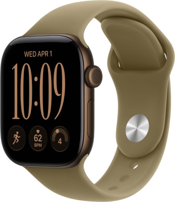 Apple Watch Series 12 (42 mm) - Aluminum "Dark bronze" + Sport Band "Olive"
