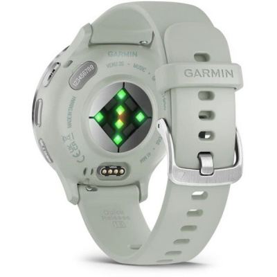 Garmin Venu 3S Silver Stainless Sage Grey