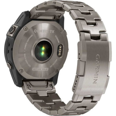Garmin Quatix 7X Sapphire Solar Silver