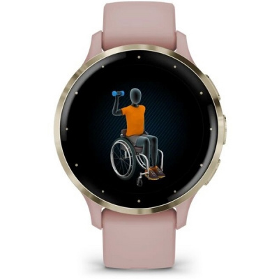 Garmin Venu 3S Soft Gold Dust Rose