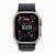 Apple Watch Ultra 3 49mm Natural Titanium Case, Alpine Loop (Black)