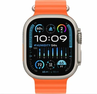 Apple Watch Ultra 2 GPS 49mm Ocean Band Orange
