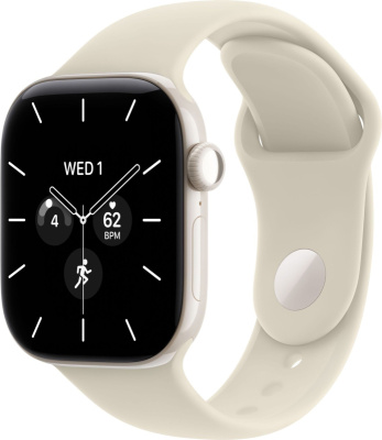 Apple Watch Series 12 (42 mm) - Ceramic "Pearl White" + Sport Band "Sand"