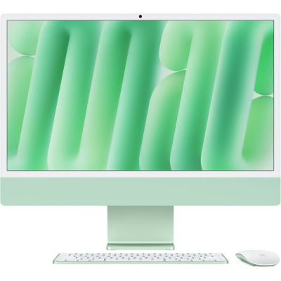 Apple iMac 24" Retina 4,5K 2024 (Apple M4, 8-Core CPU, 8-Core GPU), 16/256GB Green