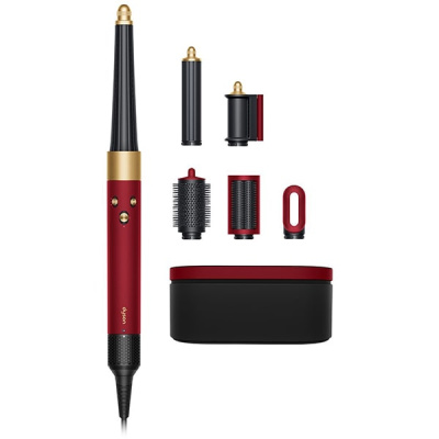 Dyson Airwrap i.d. Long HS08 Straight+Wavy Red Velvet/Gold
