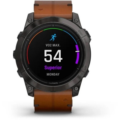 Garmin epix Pro (Gen 2) Sapphire Edition 51 mm Carbon Grey Brown