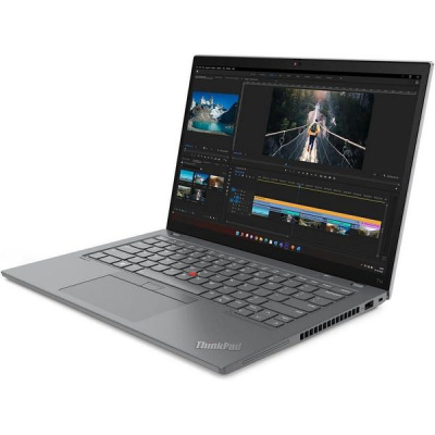 Lenovo ThinkPad T14 Gen 4 21HD0028US (Intel Core i5 1335U 3400MHz/16Gb/512Gb SSD/14"/1920x1200/Touch/Intel Iris Xe Graphics/Wi-Fi/Bluetooth/Windows 11 Pro) Серый