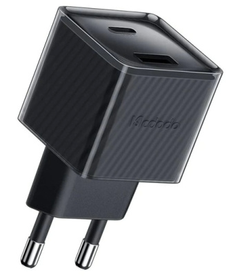 Сетевая зарядка Mcdodo 33W USB A+C Colorful Crystal Style GaN CH-4151 Black