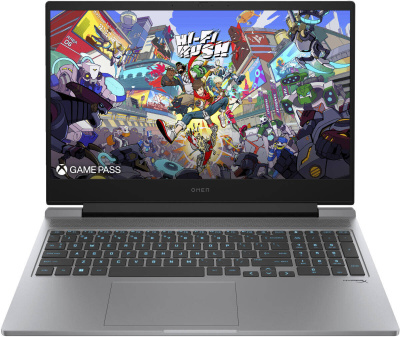 Игровой ноутбук HP OMEN 16-ap0053dx (AMD Ryzen 9 8940HS 0000 MHz/32GB/1024GB SSD/16.0"/1920x1200/144Hz/NVIDIA GeForce RTX 5060 8Gb/Wi-Fi/Bluetooth/Windows 11 Home) Серый