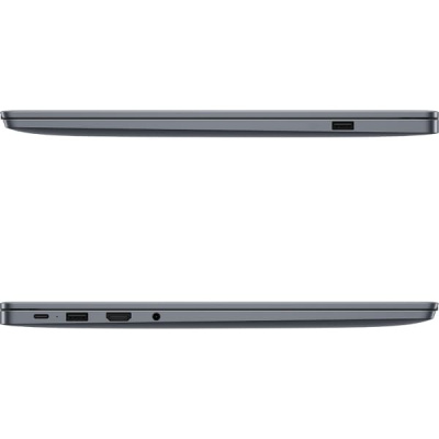 Huawei MateBook D14 53013XFP (Intel Core i5 12450H 2200MHz/16GB/512GB SSD/14"/1920x1200/Intel Iris Xe Graphics/Wi-Fi/Bluetooth/Windows 11 Home) Серый космос