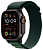 Watch Ultra 2 49mm (2024) Black Ti Dark Green Alpine Loop