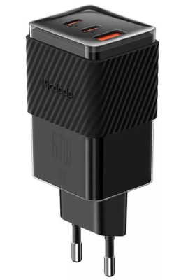 Сетевая зарядка Mcdodo 70W Colorful Crystal Style GaN 5 mini CH-1501 Black