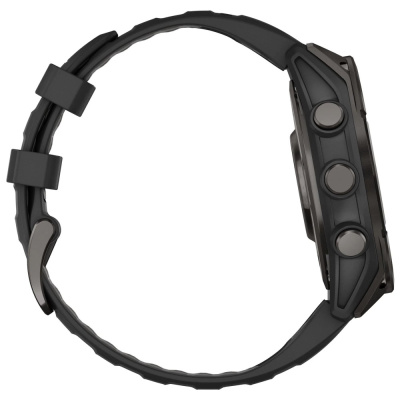 Часы Garmin Fenix 8 47mm AMOLED Sapphire Titanium Carbon Gray 010-02904-21
