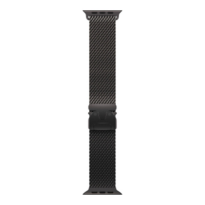 Apple Watch Ultra 4 (49 mm) - Titanium "Black" + Titanium Milanese Loop "Black"