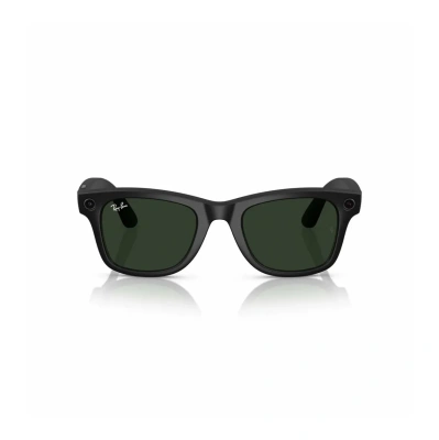 Ray-Ban Meta Wayfarer RW4008 (Mate Black) (линзы - Transition Graph Green) S53 